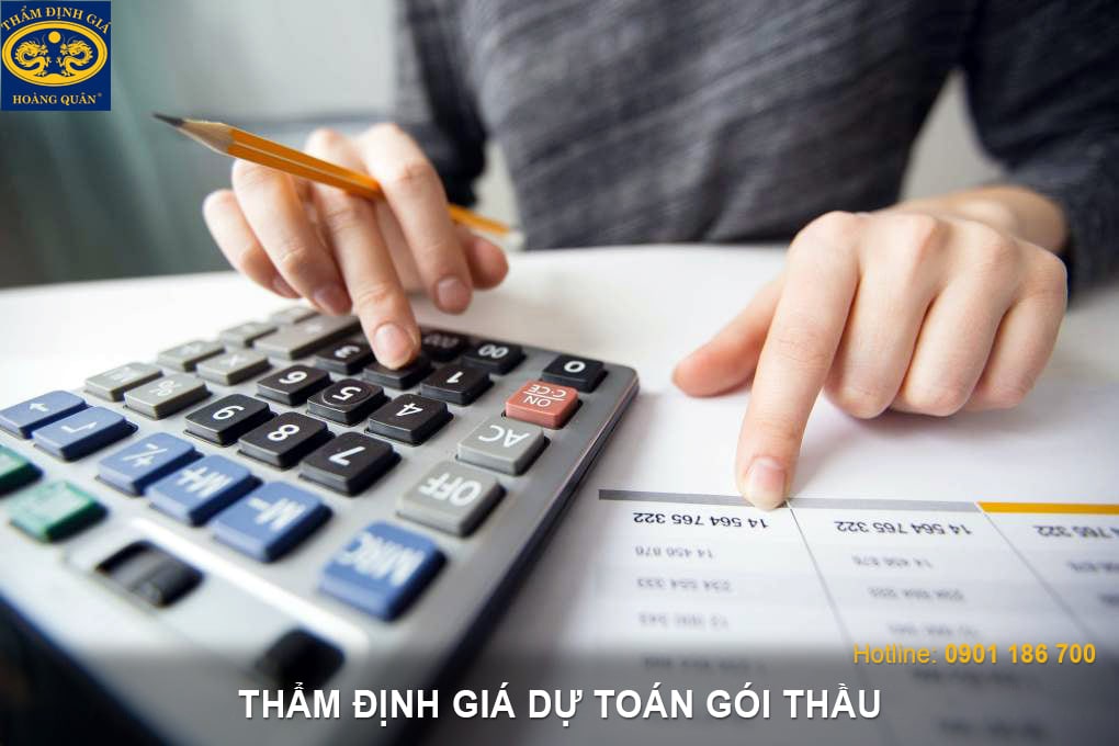 THẨM ĐỊNH GIÁ DỰ TOÁN GÓI THẦU