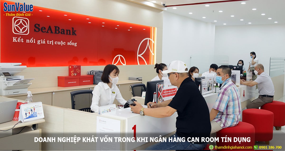 Doanh nghiệp khát vốn trong khi ngân hàng cạn room tín dụng