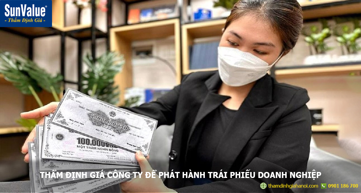 thẩm định giá trái phiếu, trái phiếu doanh nghiệp, định giá công ty, phát hành trái phiếu