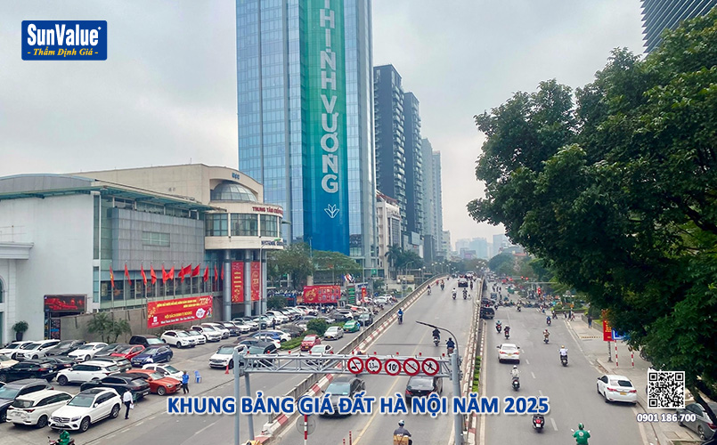 khung bảng giá đất hà nội, bảng giá đất hà nội 2025, bảng giá đất nhà nước 2025, giá đất hà nội 2025